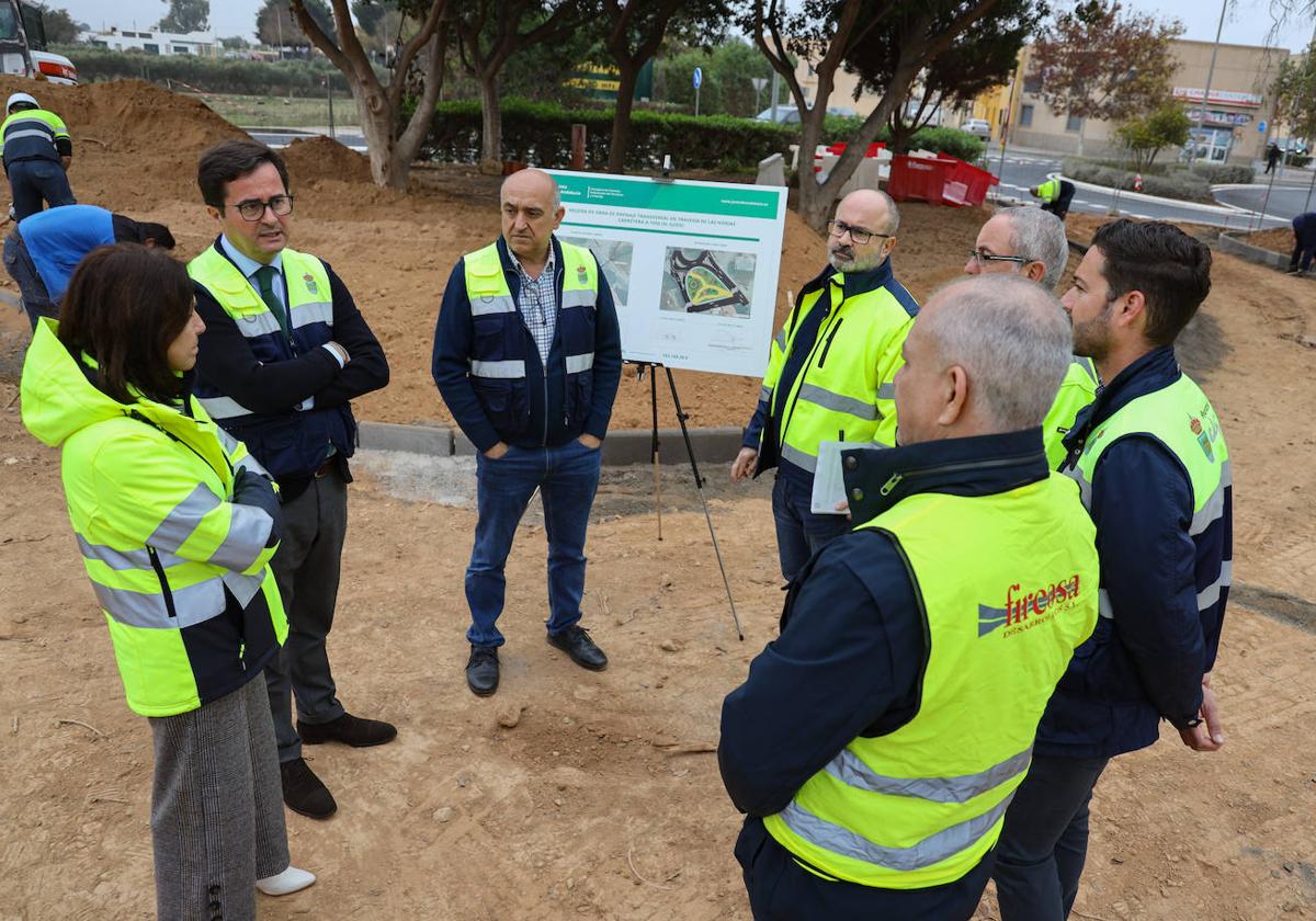 Enero comienza con corte en la carretera de Las Norias