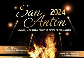 La antorcha de San Antón volverá a recorrer El Ejido antes de prender en San Agustín