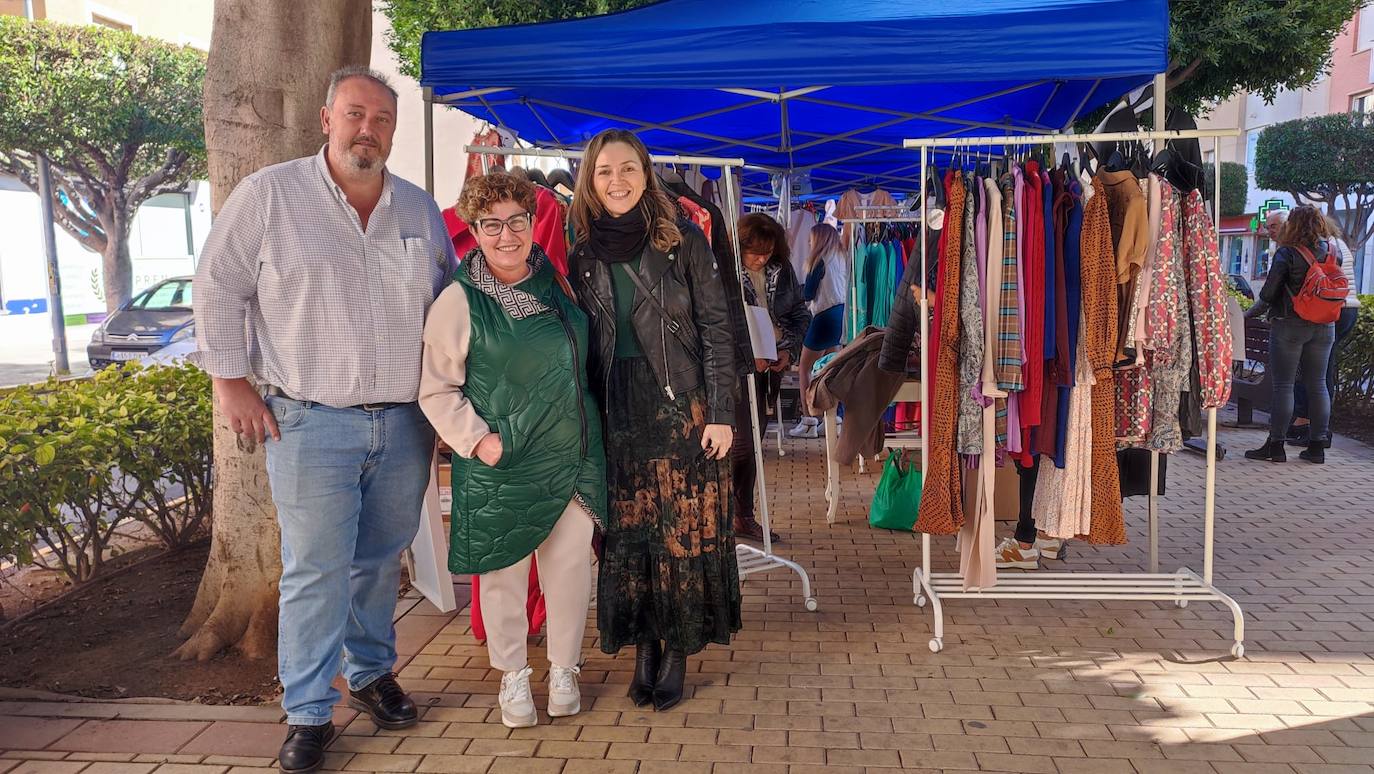 José Francisco Rivera, Eva Maldonado y María Herminia Padial.