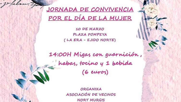Migas, habas y tocino en Ejido Norte por el Día Internacional de la Mujer