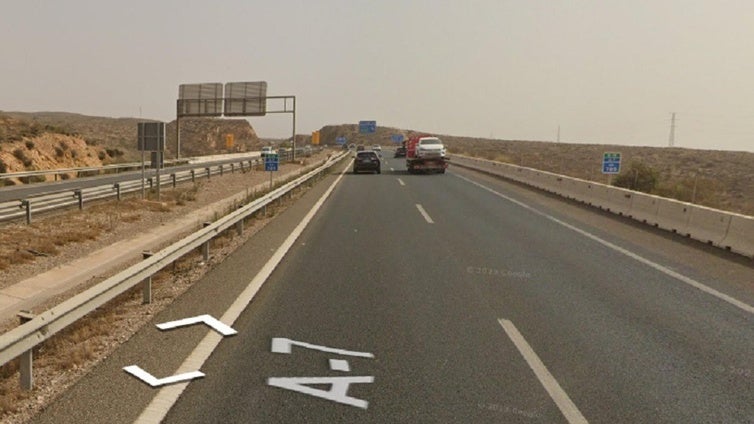 Muere un hombre de 29 años tras una colisión múltiple en la A-7 a la altura de El Ejido