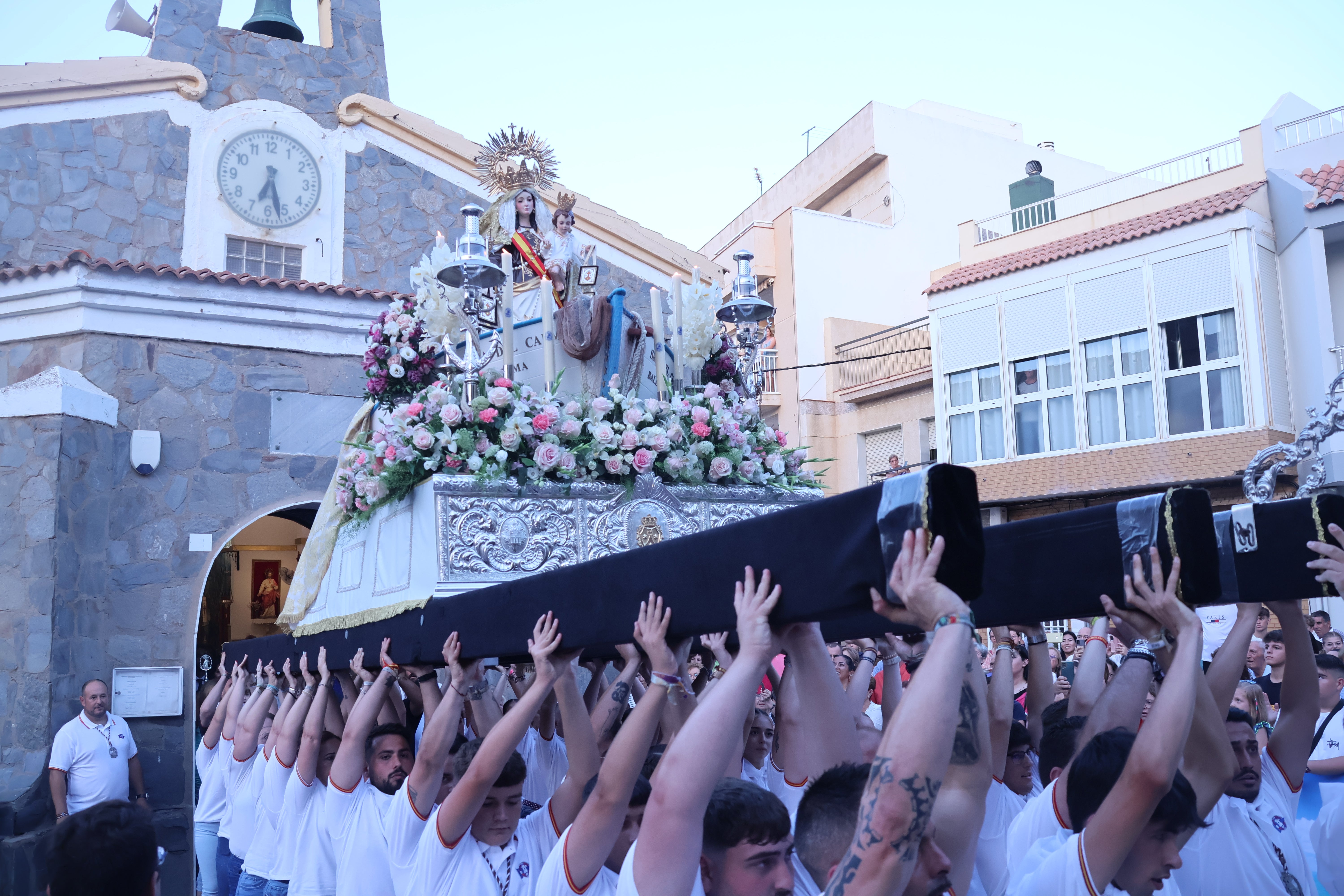 Fotos: Procesiones marineras en Balerma y Almerimar