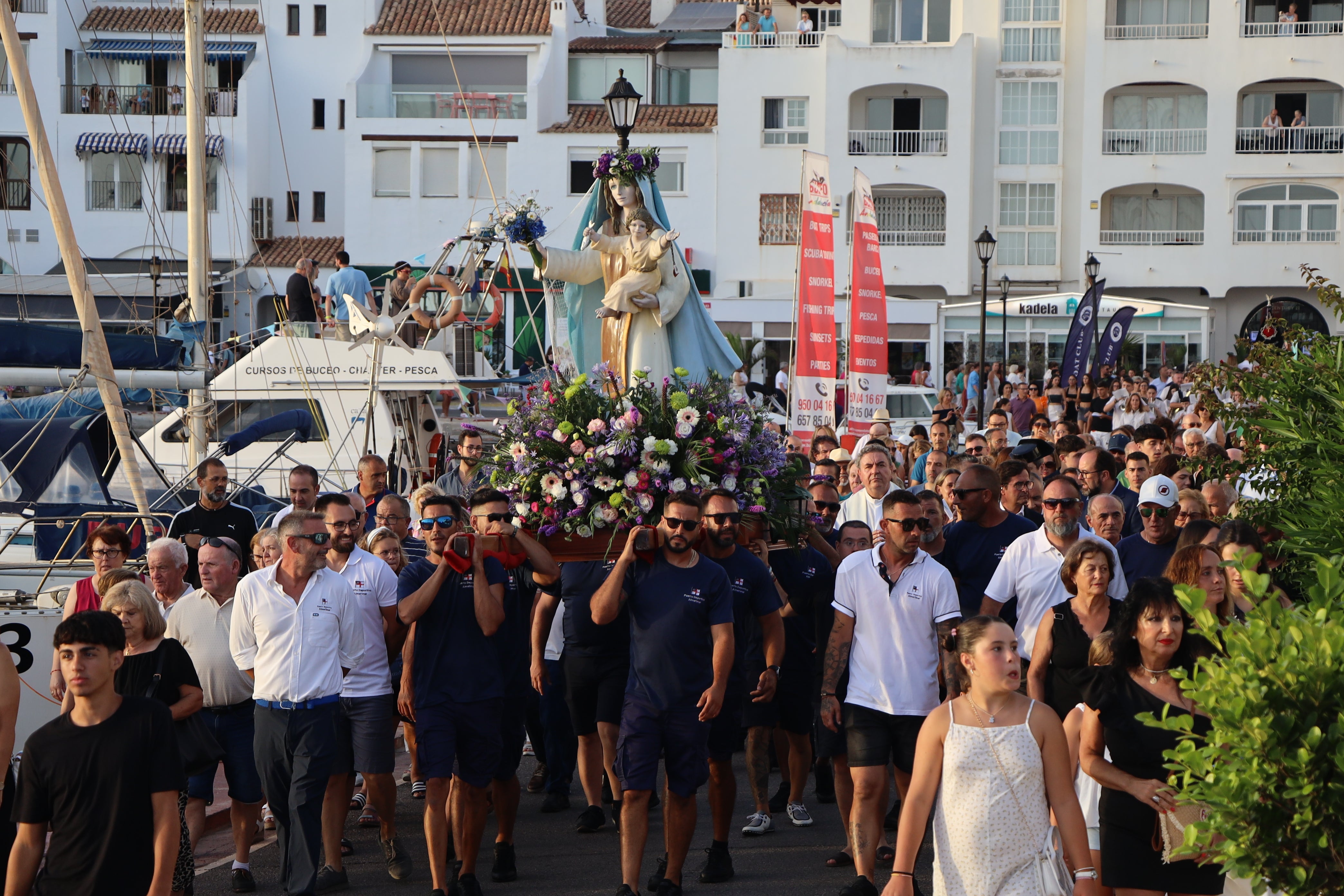 Almerimar y Balerma rinden honores a la Virgen del Carmen