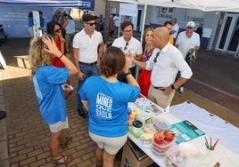 Balerma recibe la campaña 'Andalucía, mares que saben'