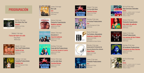 Ya a la venta los abonos del 48º edición del Festival Internacional de Teatro de El Ejido