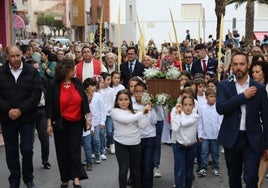 Esta procesión recorrió varias calles del municipio.