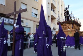 Nuestro Padre Jesús Nazareno y Nuestra Señora de los Dolores, en procesión