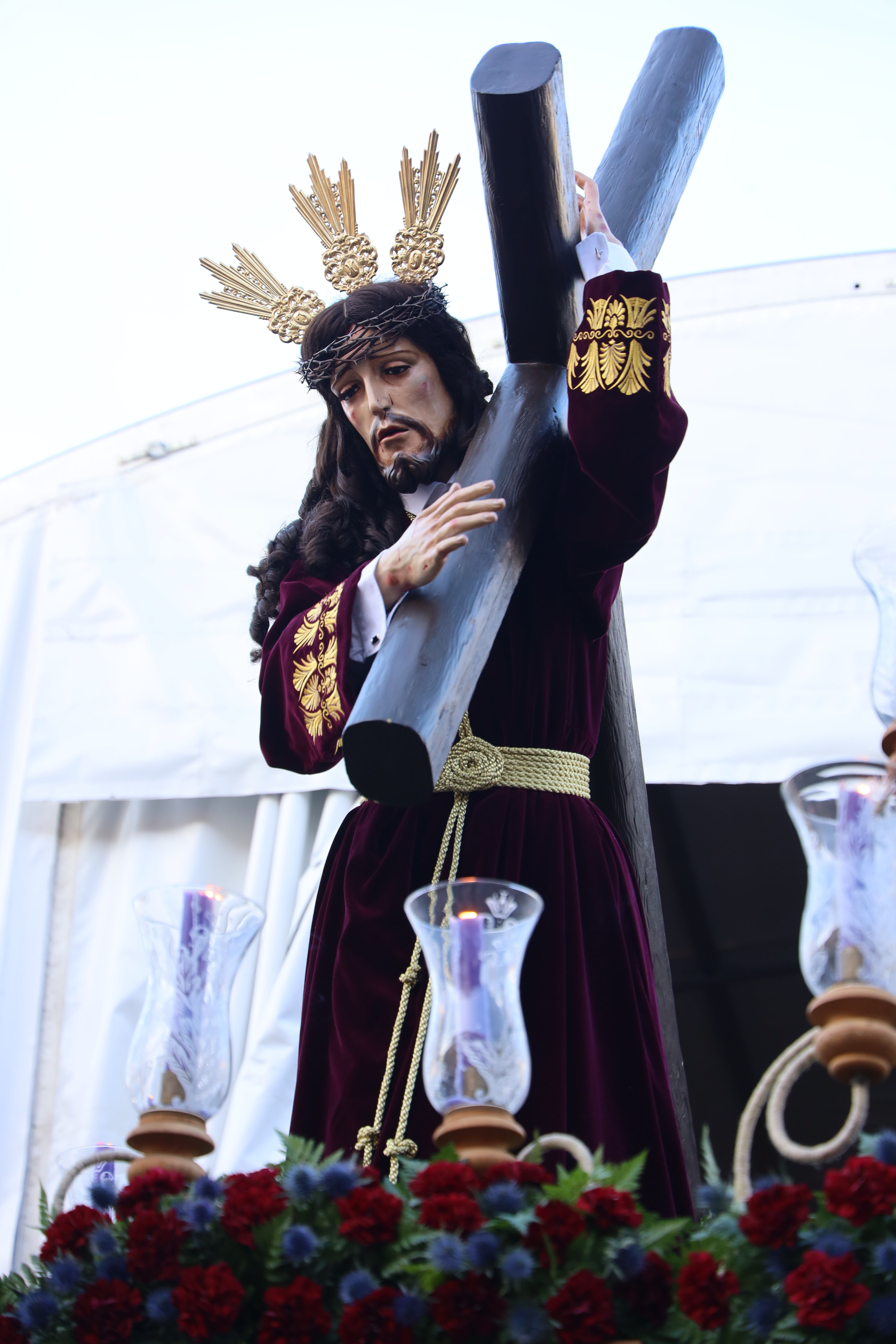 Nuestro Padre Jesús Nazareno y Nuestra Señora de los Dolores, en procesión