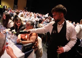 La cata de vinos fue uno de los eventos más llamativos del pasado jueves en el Teatro Auditorio.