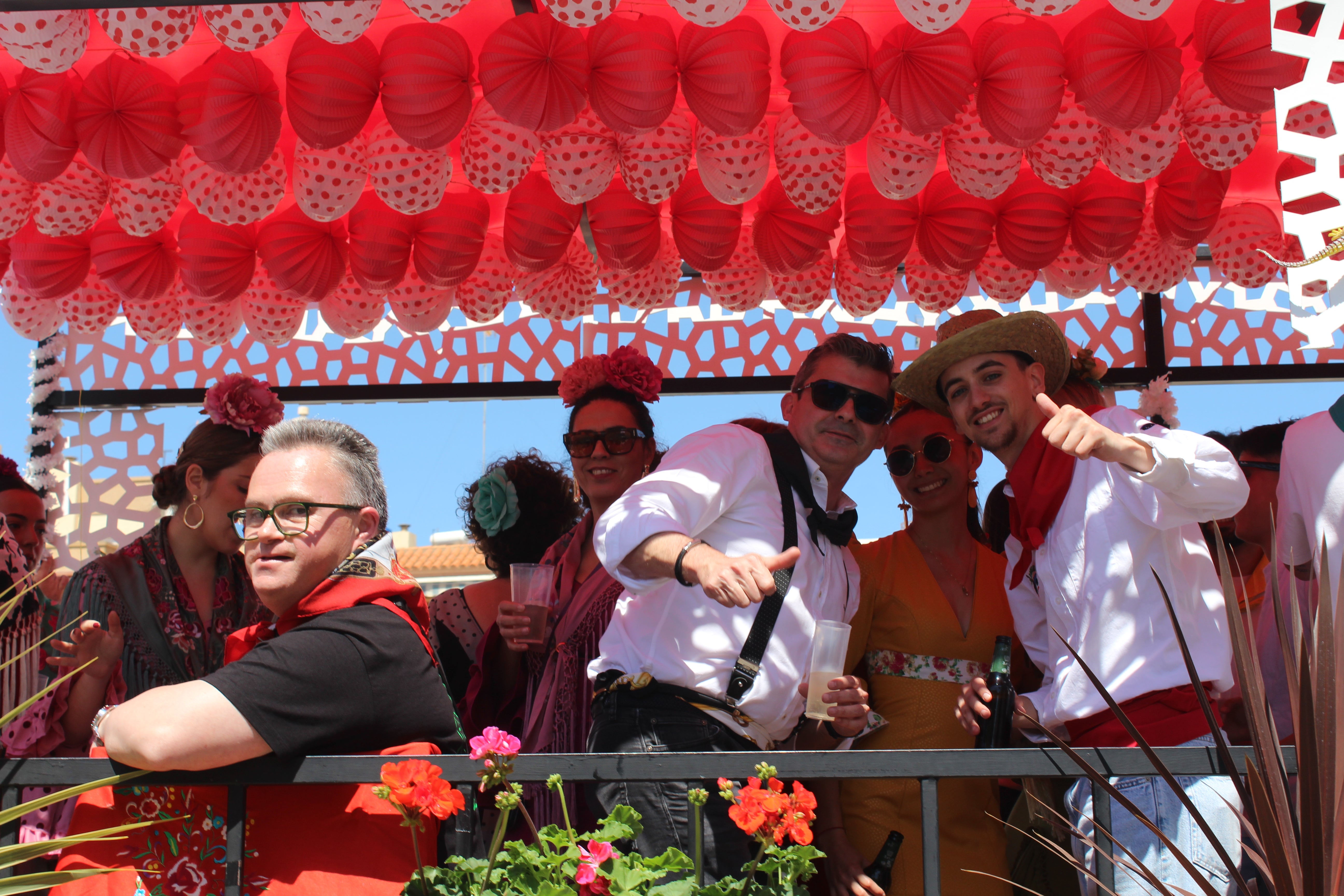 Colorido en la procesión - romería de San Marcos, en imágenes