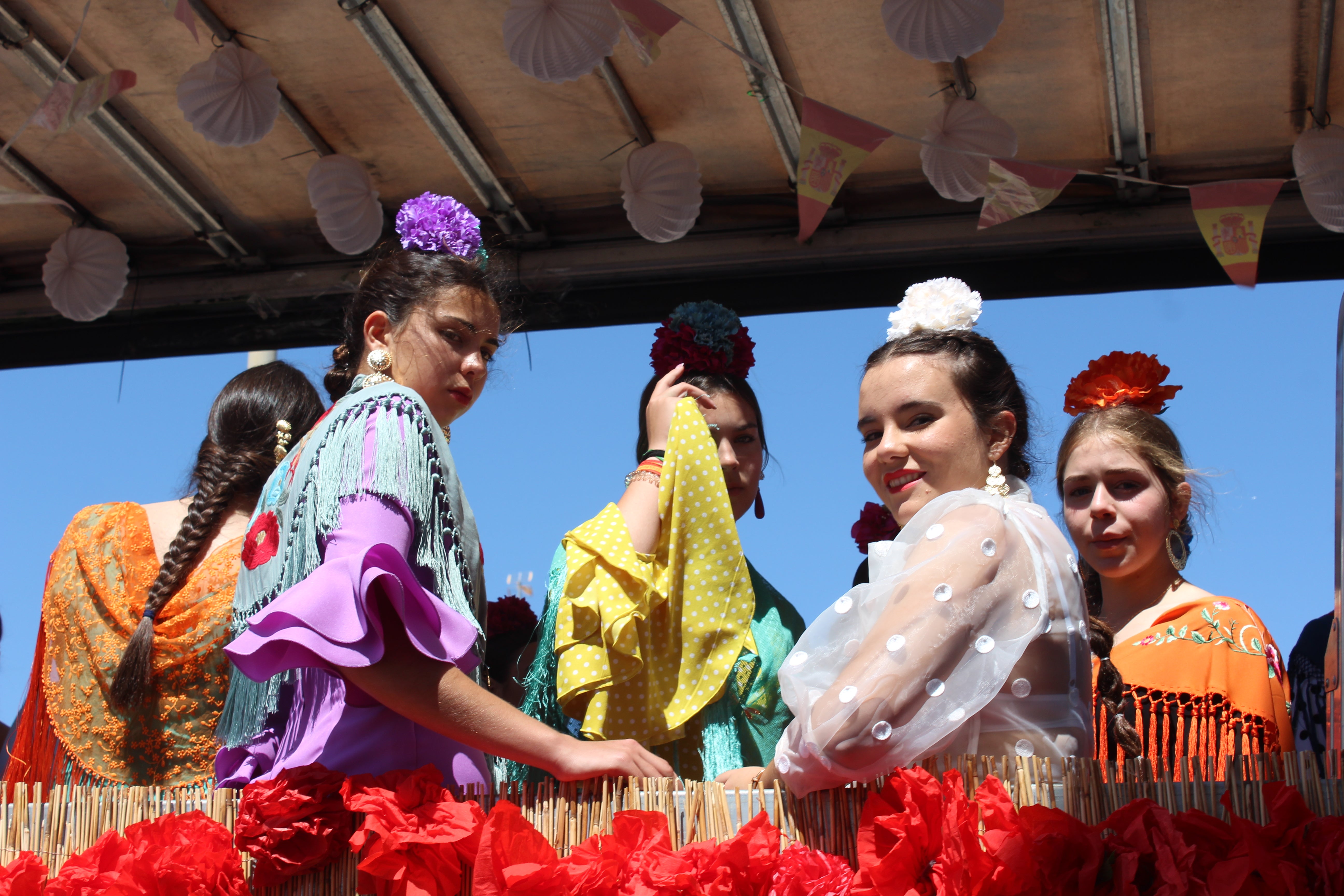 Colorido en la procesión - romería de San Marcos, en imágenes