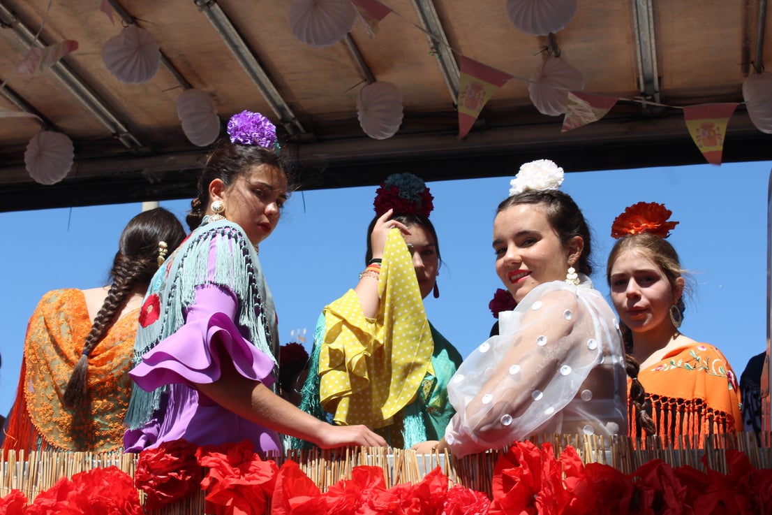 Colorido en la procesión - romería de San Marcos, en imágenes