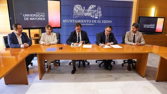 El Ejido será sede de la Universidad de Mayores a partir del curso 2025/26