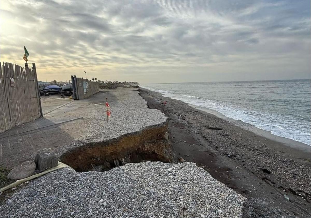 Playa de Balerma.