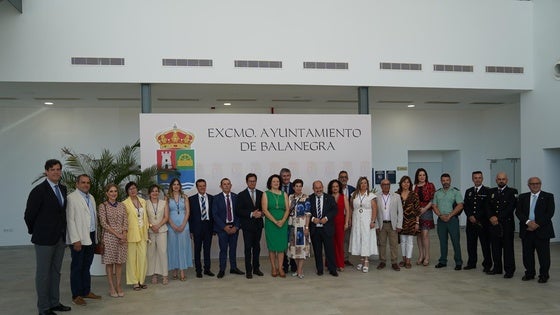 Góngora felicita a Balanegra en un día muy especial