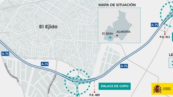 Transportes licita por 13,5 millones de euros la mejora de dos enlaces de la autovía