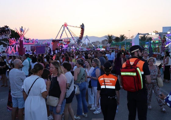 Las atracciones son uno de los «motores» de las Fiestas.
