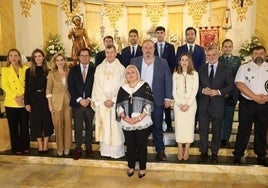 Concejales y diputados asistieron a la misa en honor al patrón de El Ejido el pasado 15 de mayo.