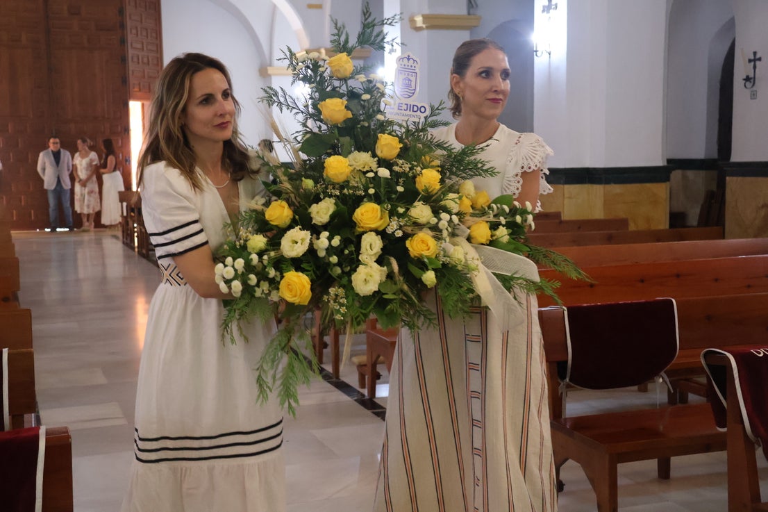 Ofrenda Floral a San Isidro Labrador en El Ejido, en imágenes