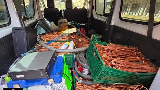Cae un grupo criminal dedicado al robo de productos fitosanitarios en el poniente almeriense