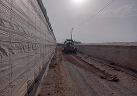 Uno de los caminos rurales existentes en el municipio ejidense.