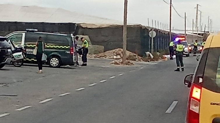Muere el conductor de un patinete en un accidente en El Ejido