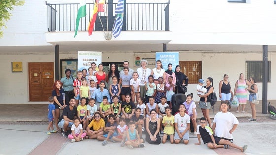Finaliza un mes y medio lleno de actividades y juegos en la Escuela de Verano de AFAMMER en San Agustín