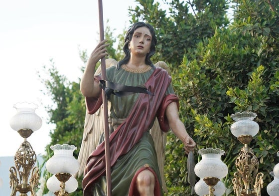 La procesión recorrerá las distintas calles de la pedanía ejidense.