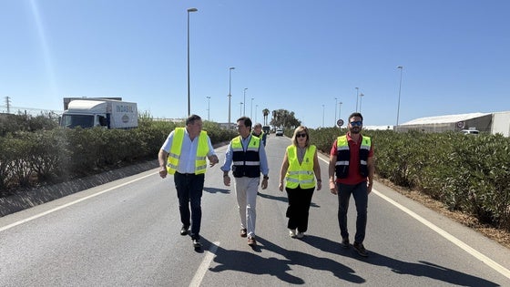 El Ejido finaliza las obras de mejora de la carretera de Almerimar