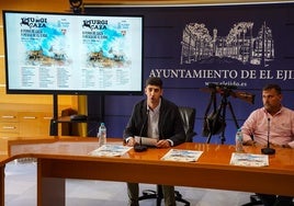 El concejal de Agricultura y Medio Ambiente, Manuel Martínez, presenta la programación del evento.