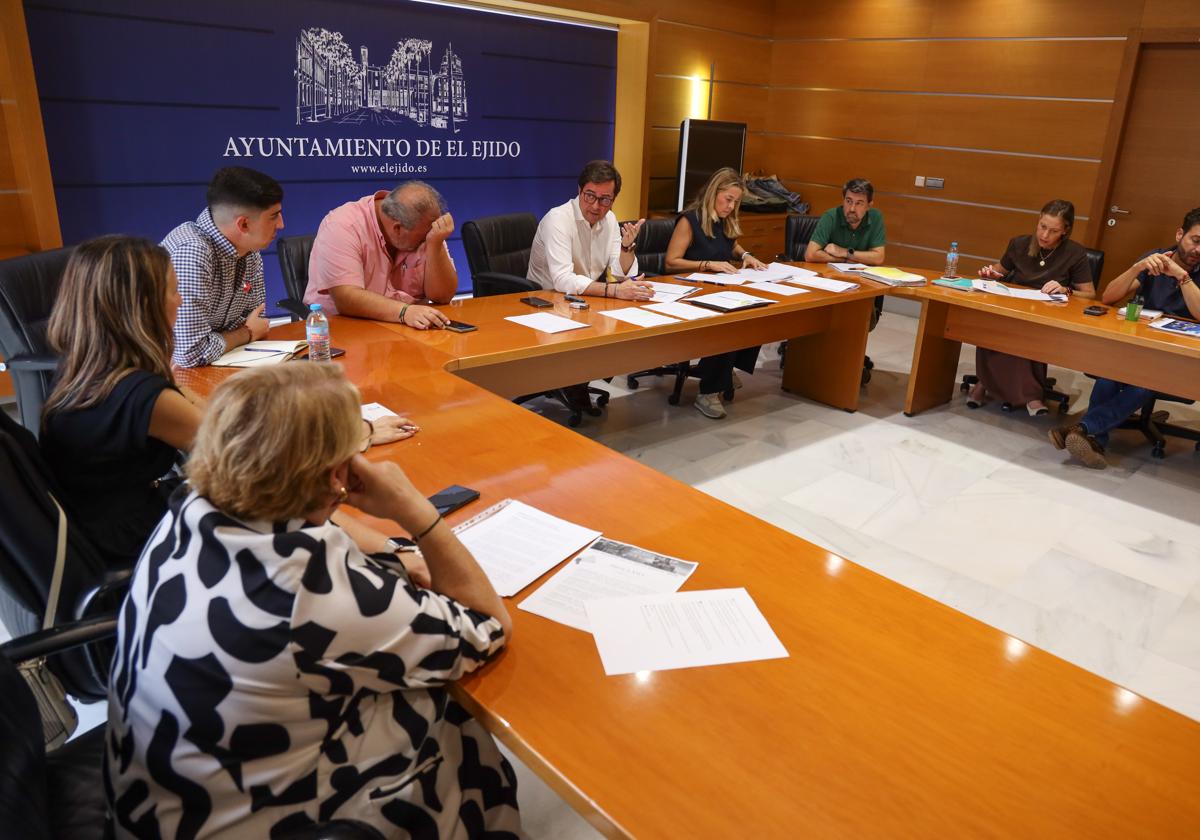 Imagen de la Junta de Gobierno celebrada el pasado jueves.