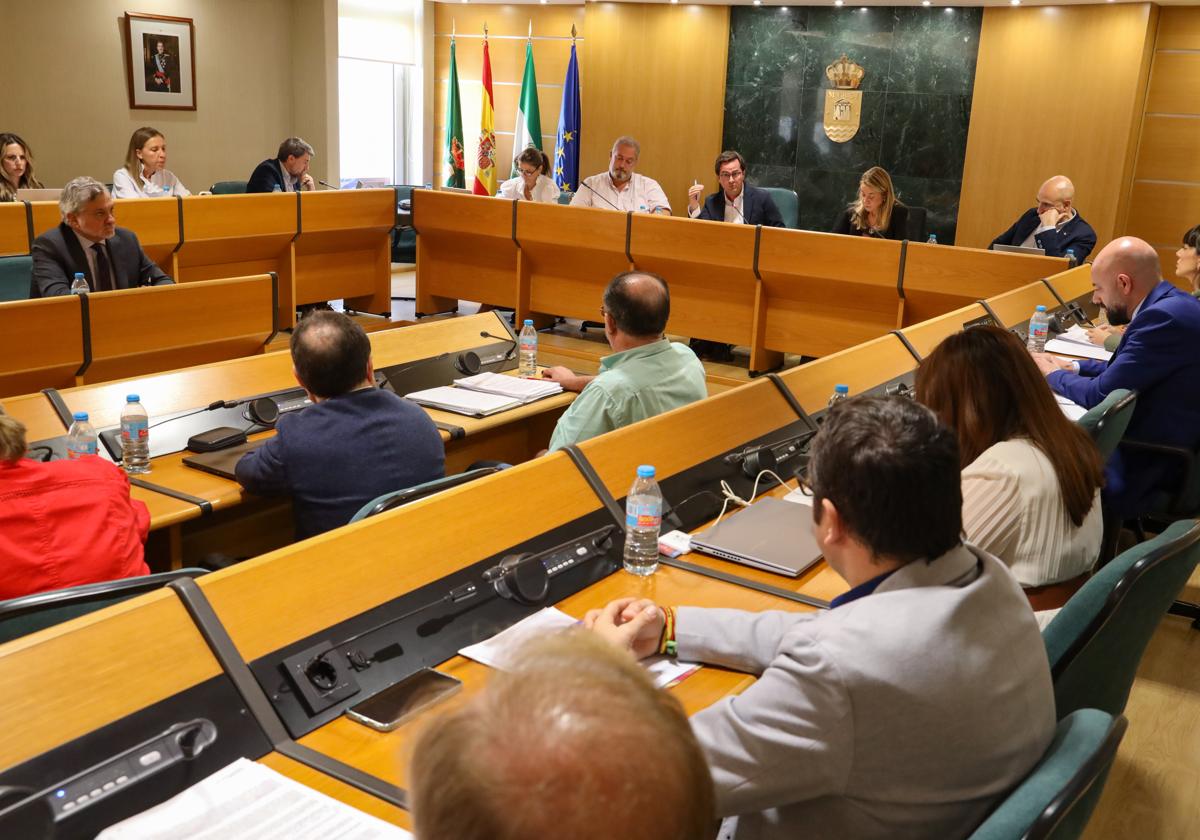 Imagen del pasado Pleno celebrado en el Ayuntamiento de El Ejid.