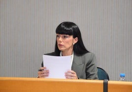 La portavoz de Vox El Ejido, Beatriz Sánchez.