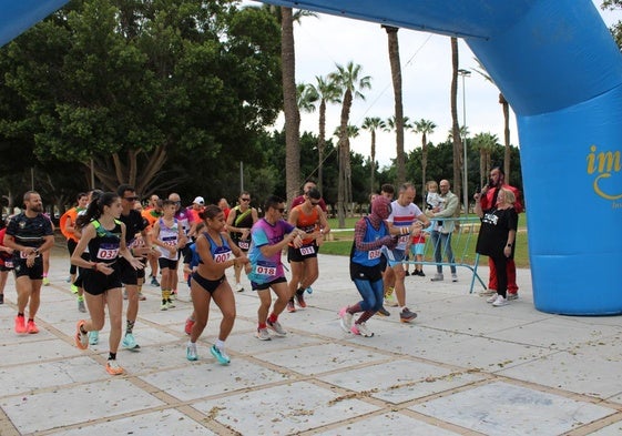 Una Asociación llena de seres terroríficos una marcha solidaria de Halloween