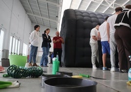 Alumnos en la actividad