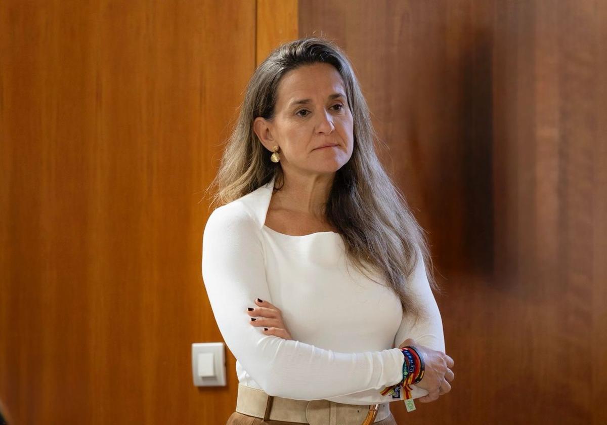 La parlamentaria andaluza de Vox Almería, Montserrat Cervantes.