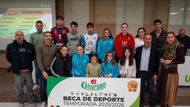 Cohorsan entrega sus becas deportivas para promover la actividad física