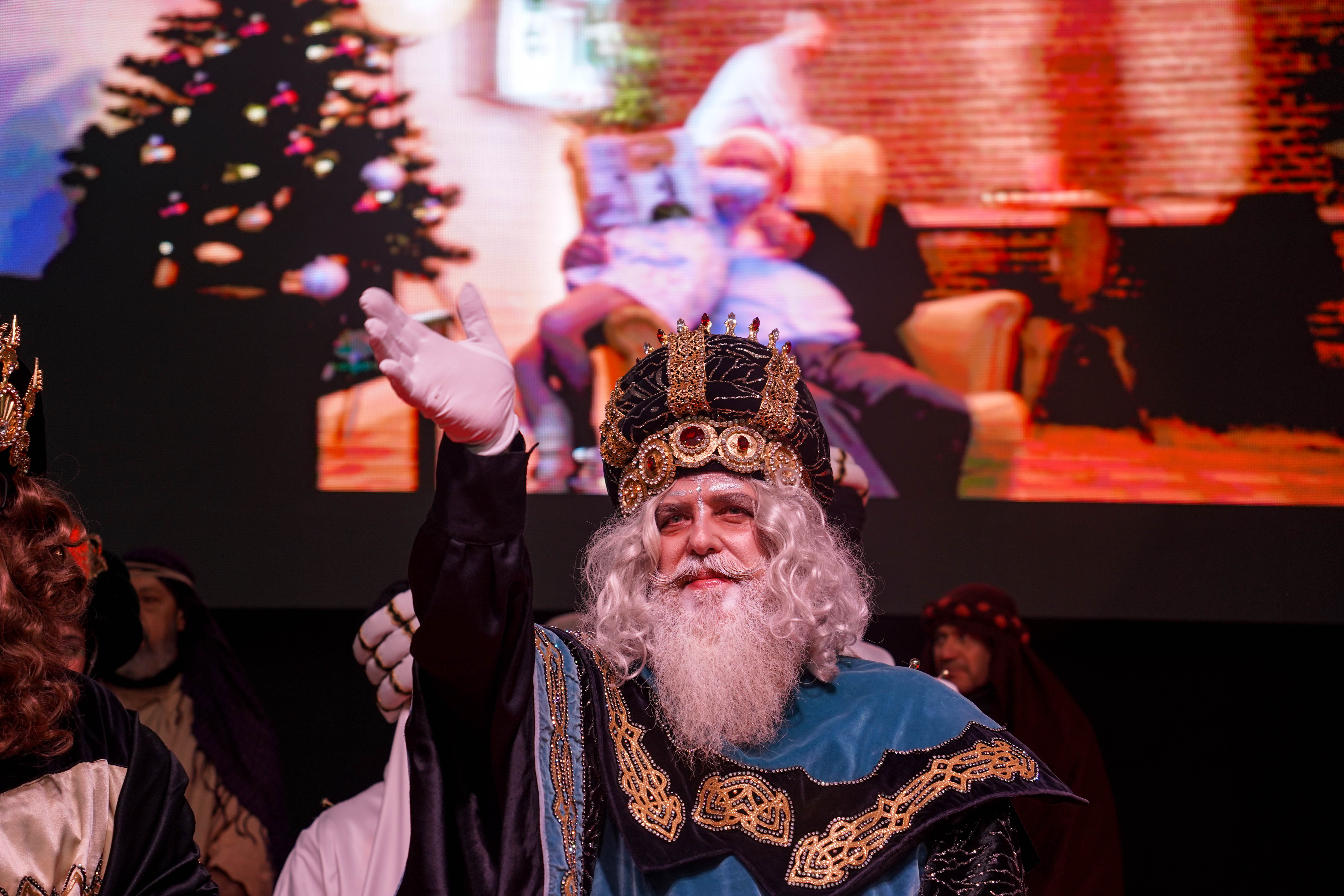 Una Cabalgata de Reyes distinta en la Nave de Ejidomar, en imágenes