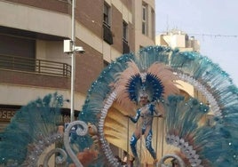 El Carnaval se vive en el municipio con mucha emoción y con disfraces muy llamativos.