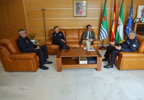 El alcalde de El Ejido, Francisco Góngora, en una reunión.