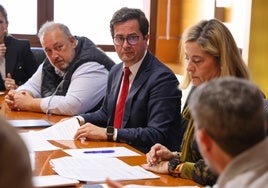 El alcalde de El Ejido, Francisco Góngora, durante una intervención en la Junta de Gobierno.