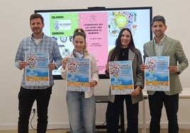 Uno de los momento de la presentación de esta feria en el municipio ejidense.