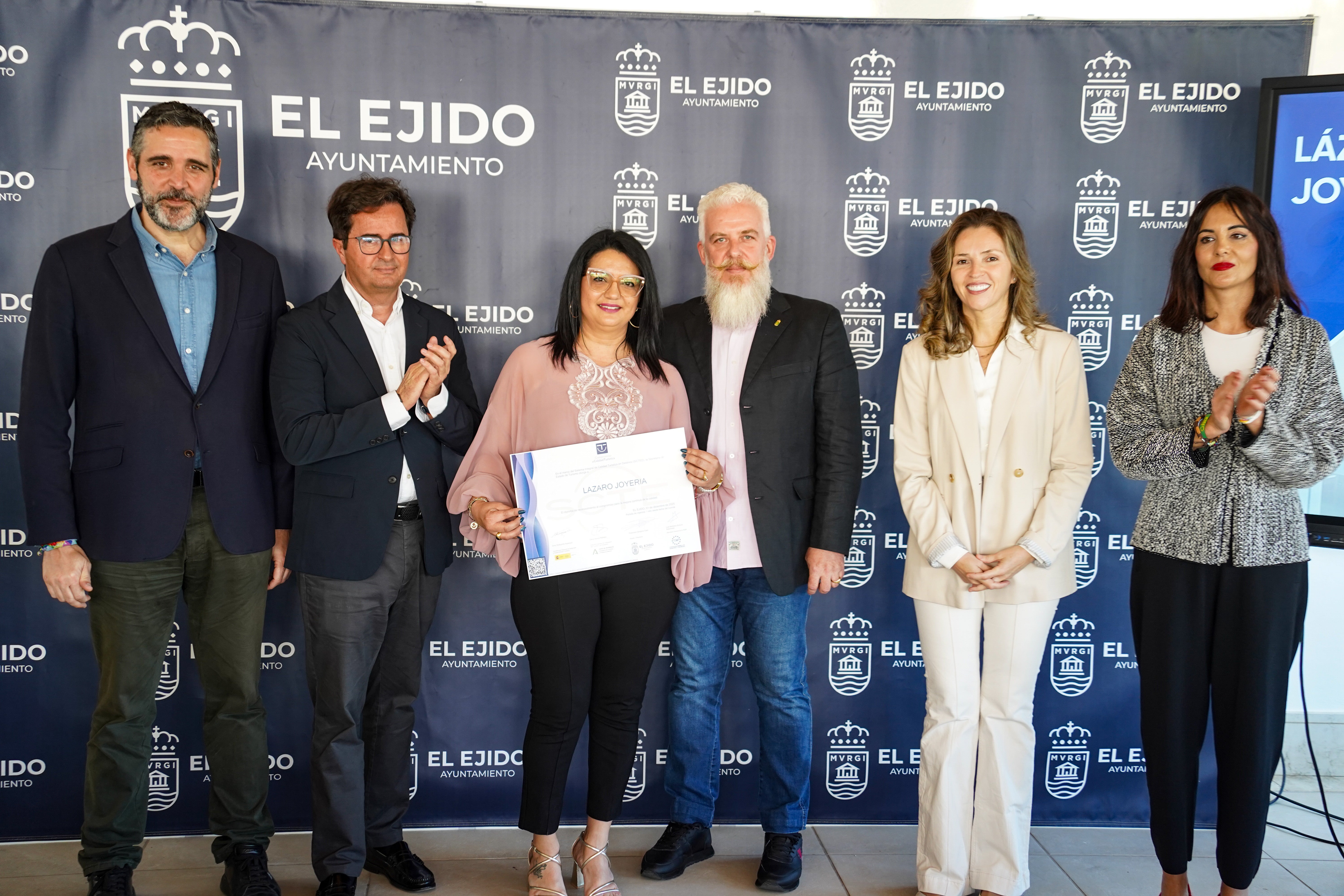 El Ejido entrega las distinciones SICTED, en imágenes