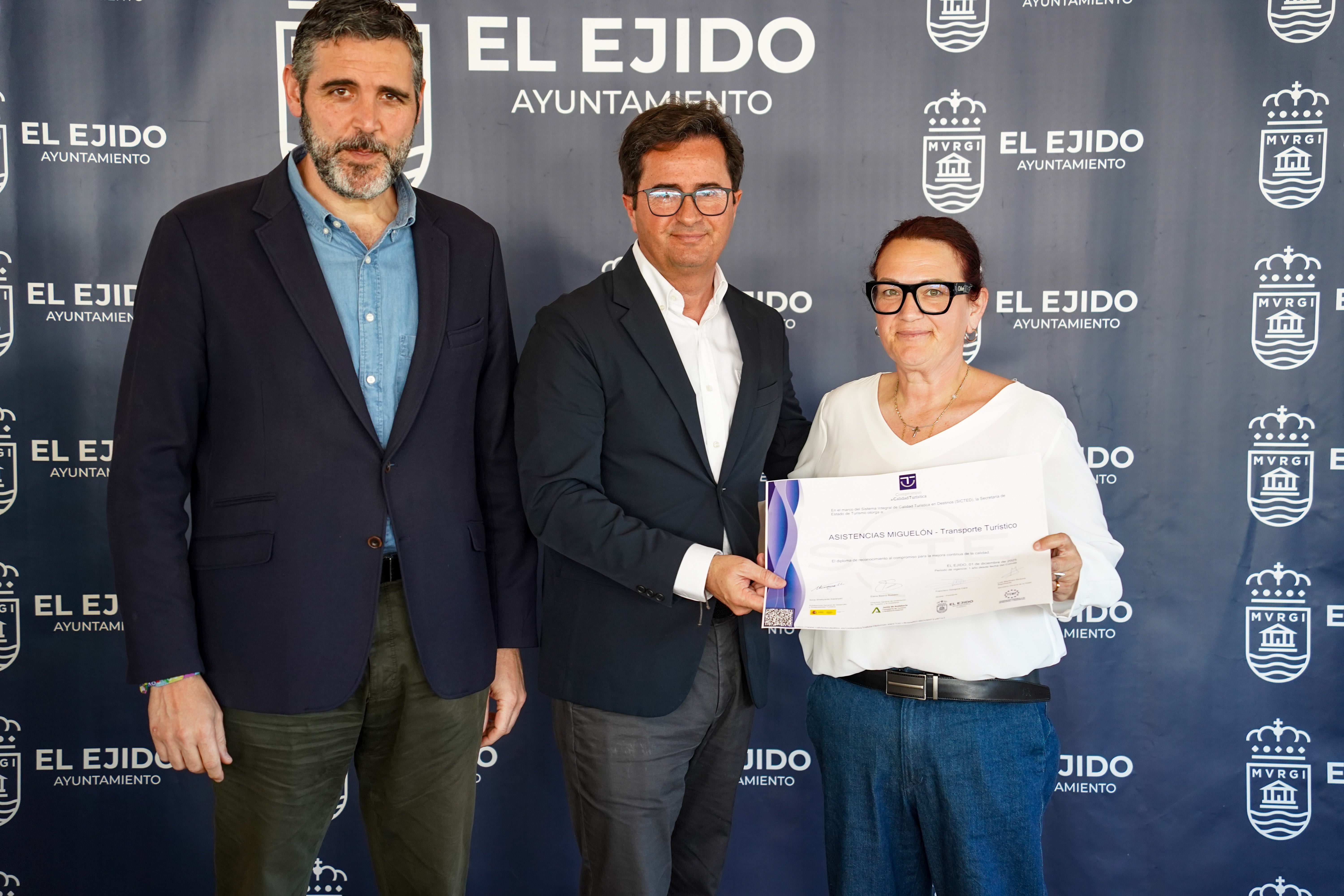 El Ejido entrega las distinciones SICTED, en imágenes