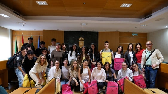 Estudiantes portugueses conocen El Ejido a través del IES Murgi