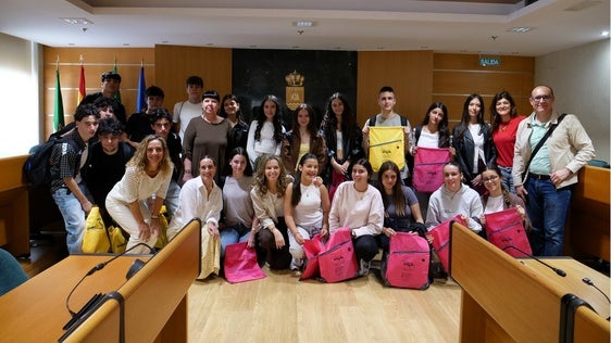 Estudiantes portugueses conocen El Ejido a través del IES Murgi