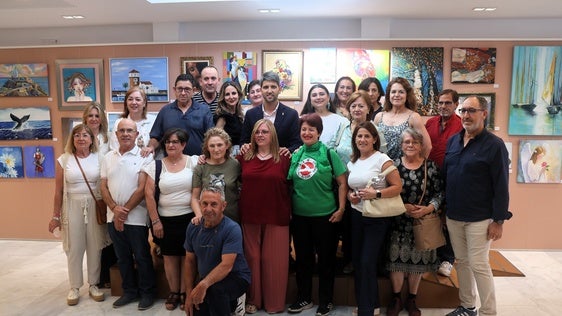 Alumnos del taller de pintura acrílica y al óleo exponen sus trabajos en El Ejido