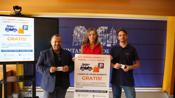 Comerciantes de El Ejido ofrecerán a sus clientes una hora de aparcamiento gratuito en el parking Centro Ejido