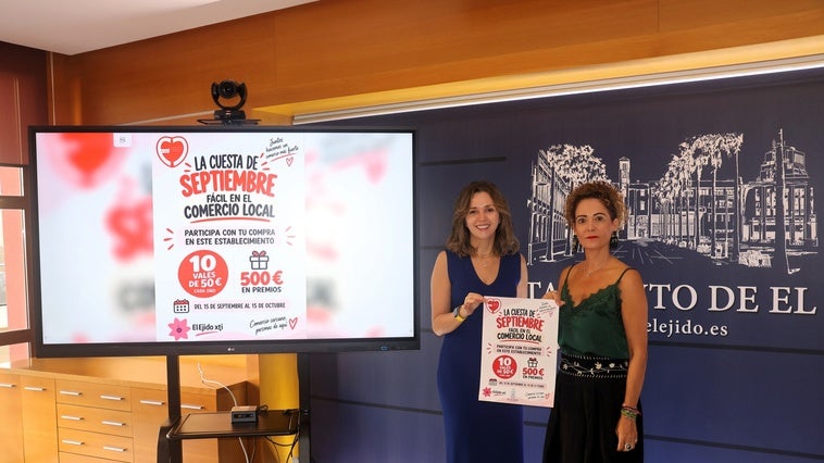 El Ejido incentiva las compras en el comercio local con la campaña  'la vuelta al cole'
