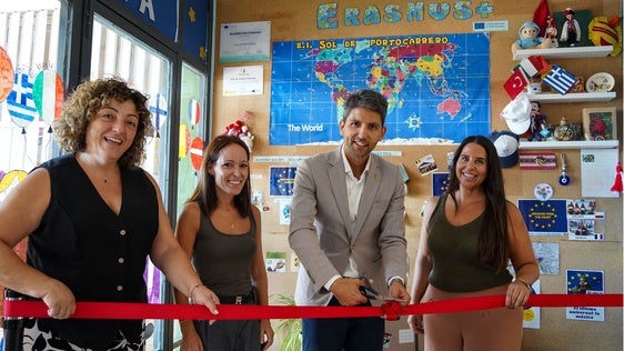 El Sol de Portocarrero celebra el Erasmus Day con la apertura de su Rincón Erasmus y con actividades intercentros